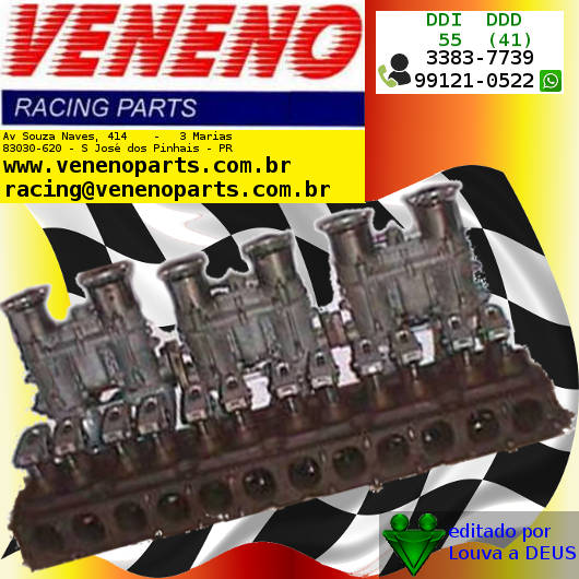 KIT VENENO P/DRAGSTER 6 CIL